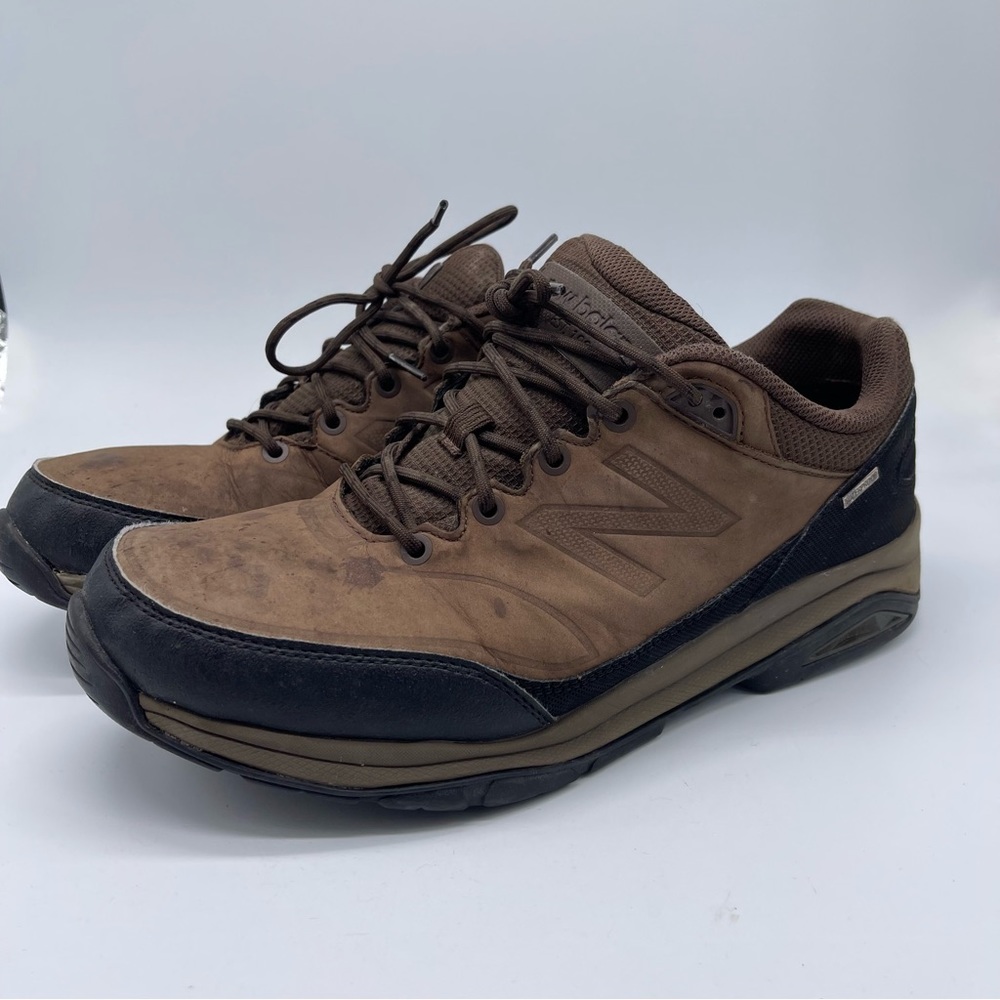 New Balance, Leather Waterproof Shoes. Men’s Size 12. Excellent used condition!